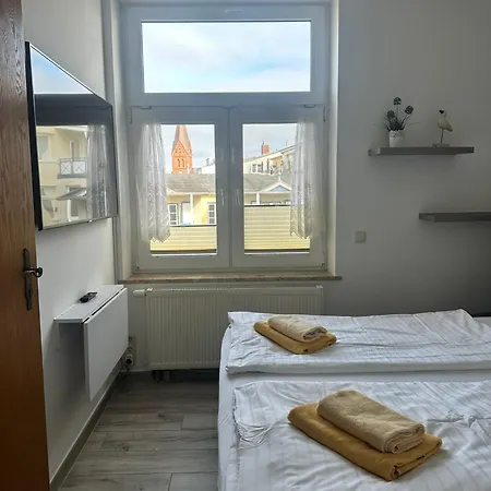 Ferienwohnung Seeluft Warnemuende Rostock Esterno foto